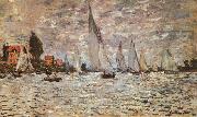 Claude Monet Regatta at Argenteuil oil painting reproduction
